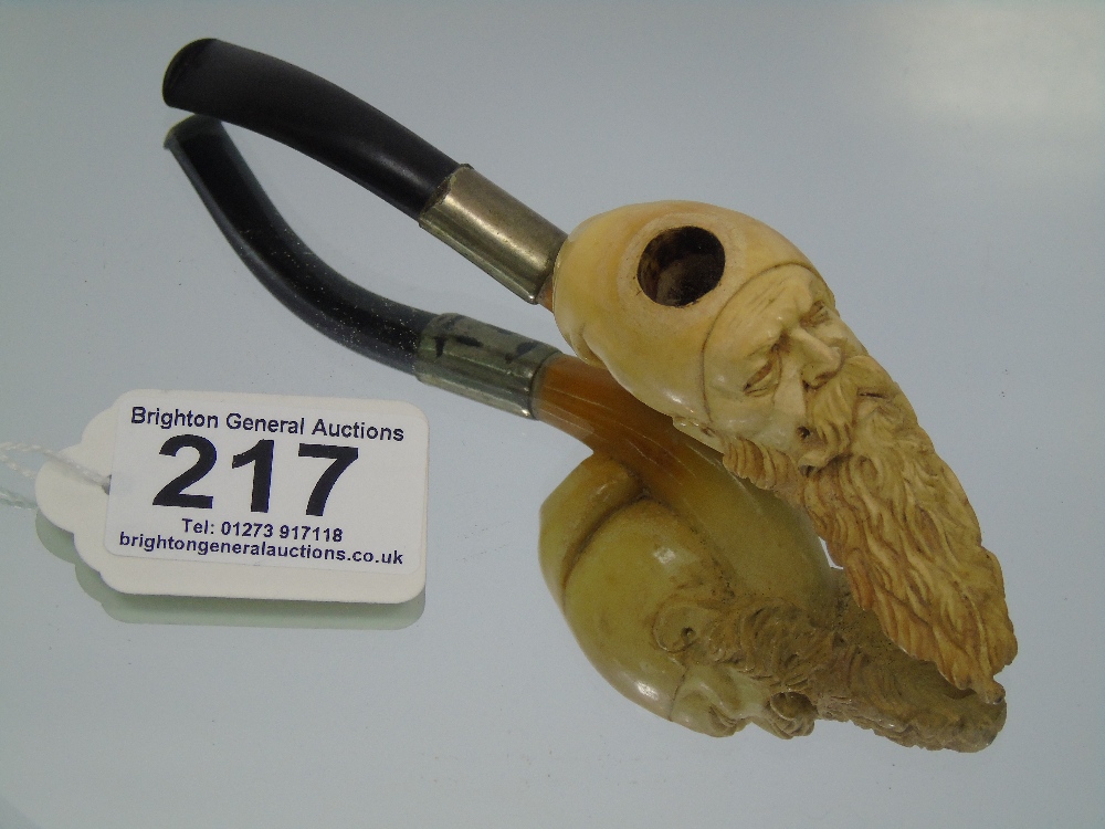 LATE VICTORIAN MEERSCHAUM PIPE