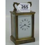 FRENCH CARRIAGE CLOCK