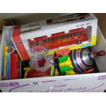 BOX OF ASSORTED VINTAGE TOYS