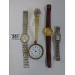 5 WATCHES INCLUDING SWATCH STAR WARS, LUCAS FILMS C-3PO