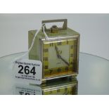 ART DECO FRENCH JAZ 1920s CUBIC CLOCK