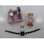 4 LADIES DRESS WATCHES