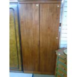 MAHOGANY 2 DOOR WARDROBE