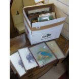 BOX OF ASSORTED PICTURES