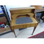 1930s OAK LADIES WRITING DESK