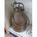 LARGE COPPER CONTAINER