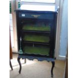 EBONIZED DISPLAY CABINET