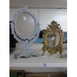 2 ORNATE DRESSING MIRRORS