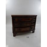 3 DRAWER CHEST 22 CMS HIGH