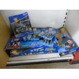 SPACE PRECINCT TOYS, IN ORIGINAL BOXES INCLUDING P