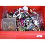 LARGE QUANTITY OF COSTUME JEWELLERY