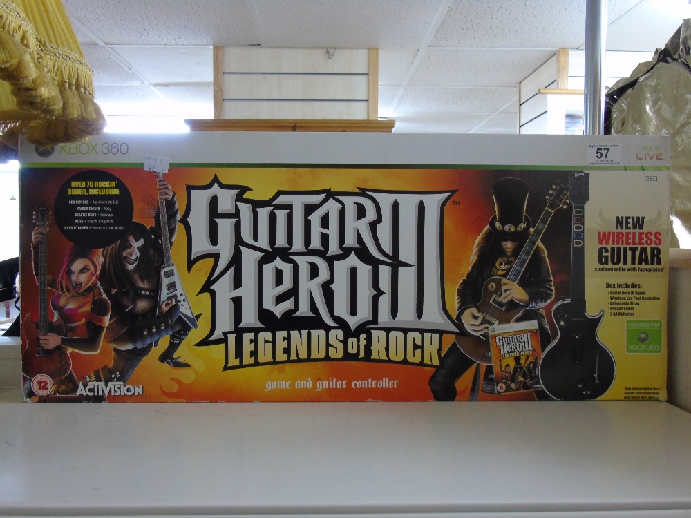 Wii GUITAR HERO, BOXED