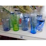 ASSORTED COLLECTABLE COCA COLA GLASSES