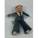 VINTAGE NORAH WELLINGS SAILOR DOLL 9 1/2"