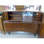 1960s RETRO CURVED FRONT SIDEBOARD