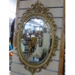 GILT FRAMED MIRROR