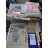 VINTAGE NEWSPAPERS & MAGAZINES, INCLUDING EXCHANGE & MART 1968, MELODY MAKER & TV MIRROR