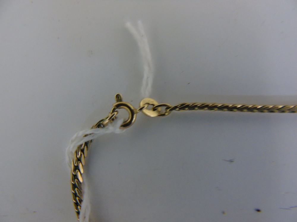 750 GOLD NECKLACE 24" 11.51 GRAMS - Image 2 of 2