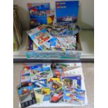 LARGE BOX OF LEGO INSTRUCTIONS & CATALOGUES, SOME