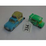 CORGI WALLS ICE CREAM VAN & MATCHBOX VAN