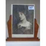 ART DECO WOODEN PICTURE FRAME