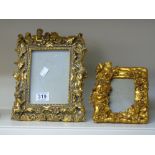 2 ORNATE PICTURE FRAMES