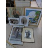 7 ASSORTED PICTURES & PAINTINGS