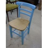 PAINTED ELM CHILD'S CHAIR