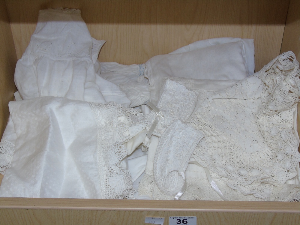 ASSORTED LINEN INCLUDING CROCHET