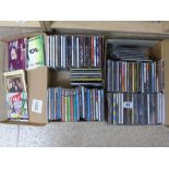 2 BOXES OF CDs