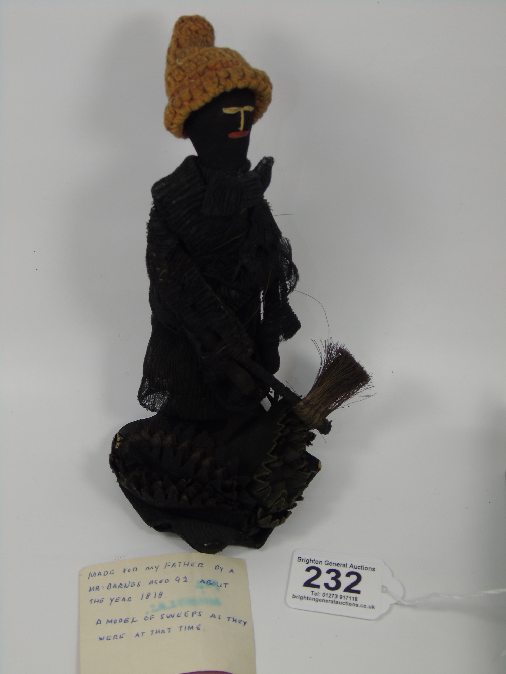 CHIMNEY SWEEP DOLL CIRCA 1818 - Image 2 of 3