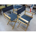 PAIR OF DIRECTOR'S CHAIRS