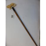LION MOUNTED SWAGGER STICK