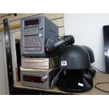 AIWA, YAMAHA, JVC, HEAD PHONES, CD PLAYERS & SPEAKERS