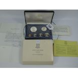 1974 BRITISH VIRGIN ISLANDS PROOF SET COINS