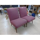 PAIR OF 1950S PARKER KNOLL CHAIRS MODEL NO. 945/7MK2