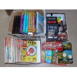 WORKSHOP MANUALS & CAR MECHANICS MAGAZINES & BOX OF BOOKS MAINLY FERRARI