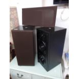 PAIR OF BOWERS & WILKINS (B&W) SPEAKERS MODEL DM14 NO.05952