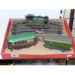 HORNBY CLOCKWORK TRAIN SET