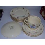 SMALL QUANTITY OF CLARICE CLIFF NEWPORT POTTERY CHINA