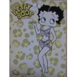 BETTY BOOP METAL SIGN