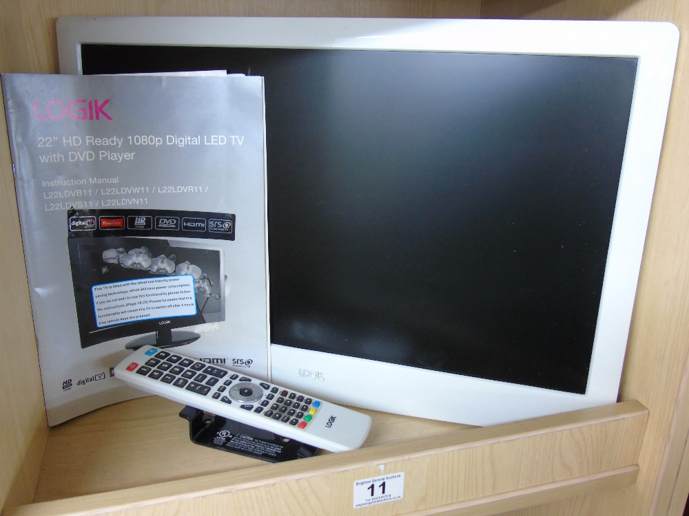 LOGIK COMBINED TV & DVD PLAYER