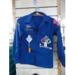 BOY SCOUTS OF AMERICA UNIFORM SHIRT WITH BADGES