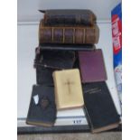 ASSORTED PRAYER BOOKS & BIBLES