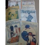 VINTAGE EPHEMERA, VOGUE PRATIQUE MAGAZINES 1915 / 1917