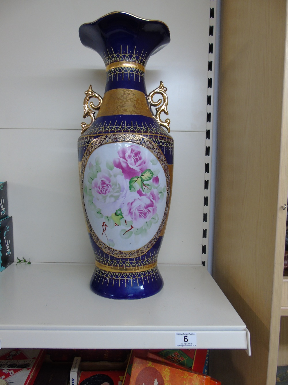 LARGE ORIENTAL STYLE VASE