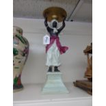 BLACKAMOOR FIGURE ON STAND