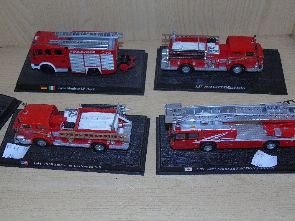 QUANTITY OF FIRE ENGINES ON DISPLAY STANDS - Image 2 of 3