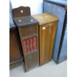 2 FRENCH BAGUETTE CABINETS