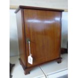 MAHOGANY CUPBOARD & KEY 39 CMS